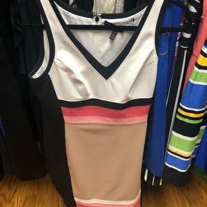 WHBM Classy dress with a little cleavage